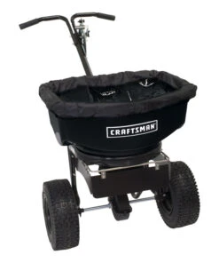BLACK+DECKER Craftsman Push Spreader For Ice Melt 80 lb.