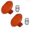 BLACK+DECKER Black and Decker 2 Pack Of Genuine OEM Replacement Spool Caps # RC-100-P-2PK
