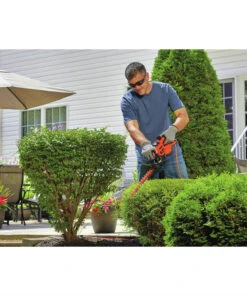 BLACK+DECKER BEHT150 120V 3.2 Amp Brushed 17 in. Corded Hedge Trimmer -Cheap Black & Decker Store bdknbeht150 b