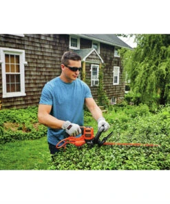 BLACK+DECKER BEHT350 120V 4 Amp Brushed 22 in. Corded Hedge Trimmer -Cheap Black & Decker Store bdknbeht350 d