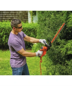 BLACK+DECKER BEHT350 120V 4 Amp Brushed 22 in. Corded Hedge Trimmer -Cheap Black & Decker Store bdknbeht350 e