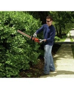 BLACK+DECKER LHT2220B 20V MAX Lithium-Ion Dual Action 22 in. Cordless Electric Hedge Trimmer (Tool Only) -Cheap Black & Decker Store bdknlht2220b d
