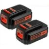 BLACK+DECKER For Black+Decker LBX2040 Battery, 3 Ah