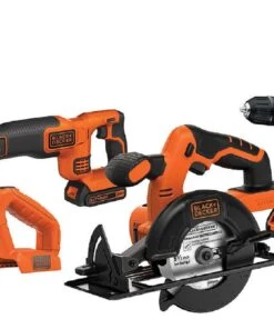 BLACK+DECKER BD4KITCDCMSL 20V Combo Kit